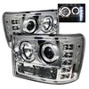 Halo LED Projector Headlights 2007-2013 GMC Sierra - image 2