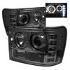 Halo LED Projector Headlights 2007-2013 GMC Sierra - image 2