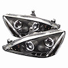 Halo LED Projector Headlights 2003-2007 Honda Accord - image 1