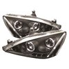 Halo LED Projector Headlights 2003-2007 Honda Accord - image 2