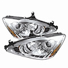 Halo LED Projector Headlights 2003-2007 Honda Accord - image 1