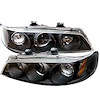 Halo LED Projector Headlights 1994-1997 Honda Accord - image 1