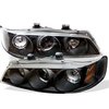 Halo LED Projector Headlights 1994-1997 Honda Accord - image 3