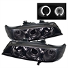 Halo LED Projector Headlights 1994-1997 Honda Accord - image 1