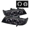 Halo LED Projector Headlights 1994-1997 Honda Accord - image 2