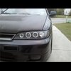 Halo LED Projector Headlights <li>1998-2002 Honda Accord - image 4