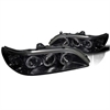 Halo LED Projector Headlights <li>1998-2002 Honda Accord - image 1