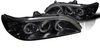 Halo LED Projector Headlights <li>1998-2002 Honda Accord - image 3