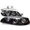 Halo LED Projector Headlights 1992-1995 Honda Civic 2/3 Door - image 3