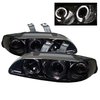 Halo LED Projector Headlights 1992-1995 Honda Civic 4 Door - image 2