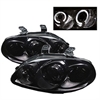 Halo LED Projector Headlights 1996-1998 Honda Civic - image 1