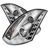 Halo DRL Projector Headlights 2003-2007 for Infiniti G35 - image 1