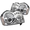 Halo LED Projector Headlights 2005-2007 Jeep Grand Cherokee - image 2