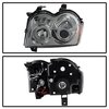 Halo LED Projector Headlights 2005-2007 Jeep Grand Cherokee - image 3
