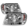 Halo LED Projector Headlights 1999-2004 Jeep Grand Cherokee - image 2