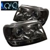 Halo LED Projector Headlights 1999-2004 Jeep Grand Cherokee - image 2