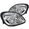 Halo LED Projector Headlights 1998-2004 Mercedes Benz SLK - image 2