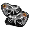 Halo LED Projector Headlights 2001-2005 Mercedes Benz C-Class - image 1
