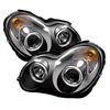 Halo LED Projector Headlights 2001-2005 Mercedes Benz C-Class - image 3