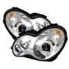 Halo LED Projector Headlights 2001-2005 Mercedes Benz C-Class - image 2