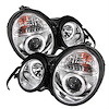 Halo LED Projector Headlights 1995-1999 Mercedes Benz E-Class - image 1