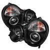 Halo LED Projector Headlights 2000-2002 Mercedes Benz E-Class - image 3