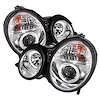 Halo LED Projector Headlights 2000-2002 Mercedes Benz E-Class - image 1