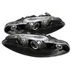 Halo LED Projector Headlights 1995-1996 Mitsubishi Eclipse - image 3