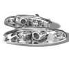 Halo LED Projector Headlights 1997-1999 Mitsubishi Eclipse - image 2