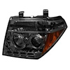 Halo LED Projector Headlights 2005-2008 for Nissan Frontier/Pathfinder - image 1