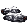 Halo LED Projector Headlights 2000-2003 for Nissan Sentra - image 1