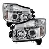 Halo LED Projector Headlights 2004-2015 for Nissan Titan - image 3
