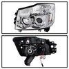 Halo LED Projector Headlights 2004-2015 for Nissan Titan - image 4