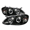Halo LED Projector Headlights 2003-2008 Toyota Corolla - image 1