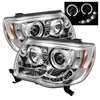 Halo LED Projector Headlights 2005-2011 Toyota Tacoma - image 3