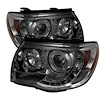 Halo LED Projector Headlights 2005-2011 Toyota Tacoma - image 1