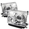 Halo LED Projector Headlights 1997-2000 Toyota Tacoma - image 2