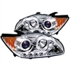 Halo LED Projector Headlights 2005-2011 Toyota Tacoma - image 1