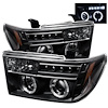 Halo LED Projector Headlights 2005-2011 Toyota Tacoma - image 1