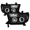 Halo LED Projector Headlights 2005-2011 Toyota Tacoma - image 3