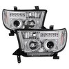Halo LED Projector Headlights 2005-2011 Toyota Tacoma - image 4