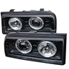 Halo LED Projector Headlights 1990-1994 Volkswagen Corrado - image 1