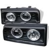 Halo LED Projector Headlights 1990-1994 Volkswagen Corrado - image 2