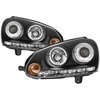 DRL Projector Headlights 2006-2009 Volkswagen GTI/Jetta/Rabbit - image 3