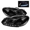 DRL Projector Headlights 2010-2013 Volkswagen Golf/GTI - image 3