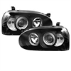 Halo LED Projector Headlights 1993-1998 Volkswagen Golf III - image 1
