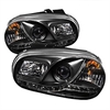 DRL Projector Headlights 1999-2005 Volkswagen Golf IV - image 1