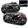 DRL Projector Headlights 1999-2005 Volkswagen Golf IV - image 3