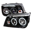 Halo CCFL Projector Headlights 1999-2005 Volkswagen Jetta - image 1
