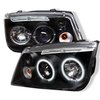 Halo CCFL Projector Headlights 1999-2005 Volkswagen Jetta - image 2